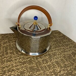 Vintage Jorgensen tea kettle by Bodum